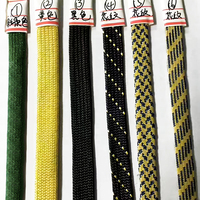 Manchon tressé en aramide double couche, tube d'isolation thermique résistant au feu, résistance aux hautes températures, ignifuge, retardateur de flamme