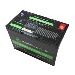 超長寿命5000サイクル充電式Lifepo4 12Vリチウムイオンバッテリー（EVおよびソーラー街路灯用） - Product Image 3