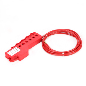 OEM <span class=keywords><strong>Red</strong></span> Safety Loto Valve <span class=keywords><strong>Cable</strong></span> económico Bloqueo Etiqueta Dispositivo de bloqueo - Product Image 5