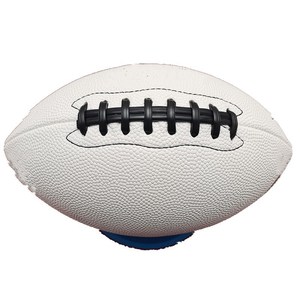 Pallone da Football Americano di Alta Qualità in Pelle PU Personalizzabile, Tutto Bianco, Misure 3 6 9 OEM Rg-002 - Product Image 2