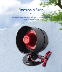 Sistema de alarma antirrobo con sirena eléctrica de 12 voltios, género de producto de la HC-S38 - Product Image 2