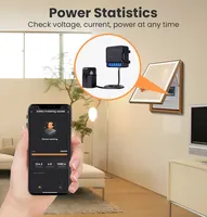 Tuya WiFi/Zigbee compteur d'énergie intelligent pince KWh consommation de Production d'énergie compteur de surveillance bidirectionnel APP télécommande