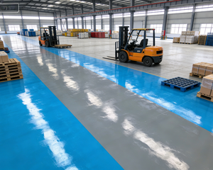 Revestimiento de Piso Epóxico Modificado con PU Anti-Amarilleo y Película con Bloqueo UV, <span class=keywords><strong>Pintura</strong></span> Epóxica <span class=keywords><strong>para</strong></span> Exteriores, Entradas de Vehículos y Estacionamientos - Product Image 3