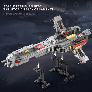 Juhang 785 Serie Lagrange, Bloques de Construcción de Barco Crucero Clase Light Cone con Luces, Juguete Educativo para Edades de 8 a 13 Años - Product Image 3