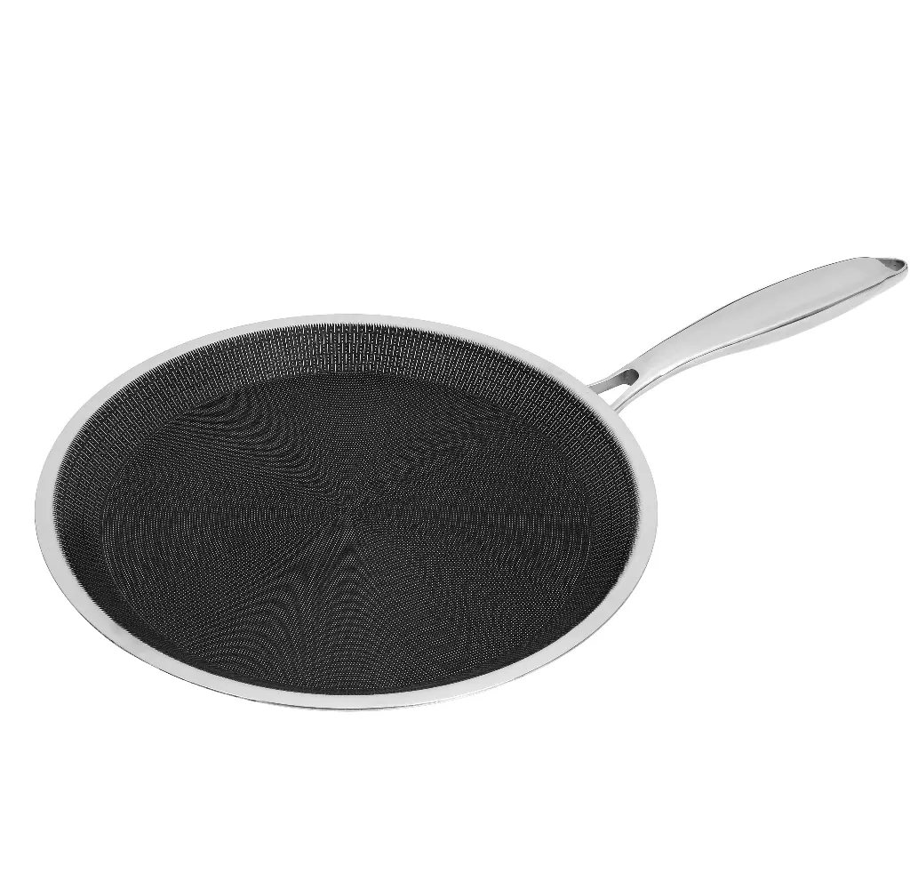 Groothandel Hoge Kwaliteit Super Keramische Non-Stick Honingraat Rvs Griddles & Grill Pannen