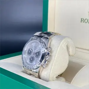 2024 süper kalite ultra İzle 40mm çelik kasa seramik çerçeve 126500LN 44 Jewel kronometre otomatik İzle safir