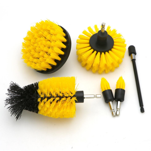 ADGYULB Drill Brush Attachment Set With Extend Long Attachment Drill Scrubber Brush Kit With