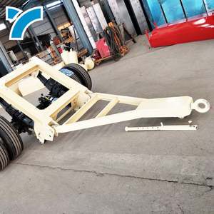 Pabrik Tugas Berat Murah Trailer Mobil Dolly Lowboy Trailer Bekas Trailer untuk Dijual - Product Image 2