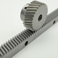 Norme européenne M1 M2 M3 M4 M5 M6 pignons et crémaillères hélicoïdaux en acier usiné CNC personnalisé M1.25