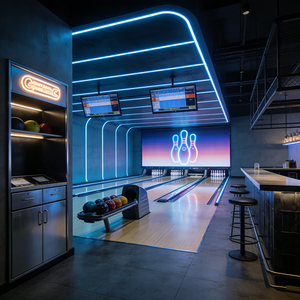 Proyecto Llave en Mano de <span class=keywords><strong>Bar</strong></span> de Entretenimiento y Salón de <span class=keywords><strong>Bolos</strong></span> con Equipamiento Premium, Instalación de Mini <span class=keywords><strong>Bolos</strong></span> y Bolas de <span class=keywords><strong>Bolos</strong></span> - Product Image 1