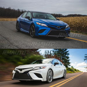 3pcs for TOYOTA Camry SE XSE 2018-2020 Car Front Bumper <b>Splitter</b> <b>Lip</b> Grille Lower Trim Molding Diffuser Cover 5312206040 - Product Image 2