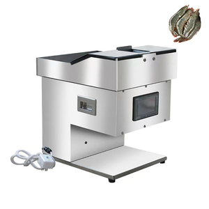 Based Shrimp Line Cutting Machine Seafood Shrimp Processing Open Back Equipment Home Use Shrimp Cutting Machine - Product Image 2