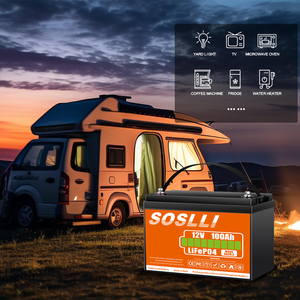 Batteria LiFePO4 a Ciclo Profondo 6000 Cicli 12V 50Ah 100Ah 150Ah 200Ah 300Ah con BMS per Sistema Solare, Batteria LiFePO4 24V 300Ah - Product Image 4