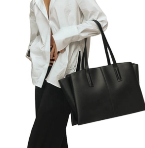 Sac à main pour femme en cuir végétalien haut de gamme, vente en gros, grand sac à main OEM ODM, sac à main de luxe personnalisé pour femme - Product Image 5