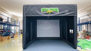Tenda Gonfiabile Personalizzabile per Simulatore di Golf in PVC, con Schermo d'Impatto e Pompa Elettrica, Facile da Montare - Product Image 3
