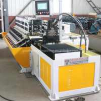 Ligne de machines de profilage de profilés métalliques à changement rapide automatique 3-en-1 Omega 3 en C et U pour la fabrication de rails et de quilles en acier léger à haute efficacité