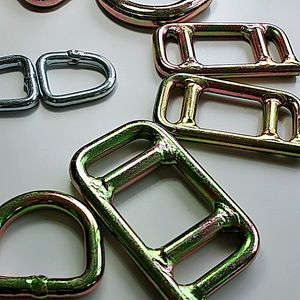 2 "3 टी गुणवत्ता सुनिश्चित त्रिकोण आकार की अंगूठी स्टेनलेस स्टील त्रिकोण रिंग pvc लेपित रिंग टाई नीचे - Product Image 6