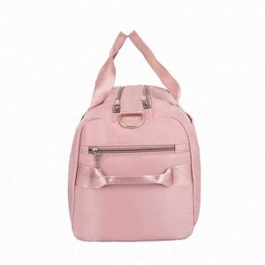 Sac de sport grande capacité, sac de sport humide et sec, sac de voyage imperméable en nylon avec compartiment à chaussures - Product Image 5