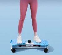 Machine de beauté rotative à torsion de la taille pour hommes et femmes Sports et divertissement Outil de perte de poids