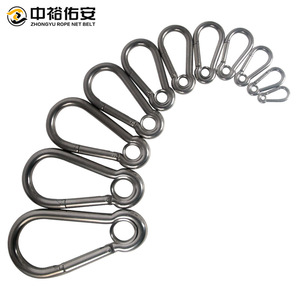 Mosquetón Zhongyu Youan de Acero Inoxidable 304/316 con Resorte, Gancho de Seguridad para Llavero y Conector de Aparejos - Product Image 3