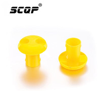 Capuchon d'extrémité de tube d'échafaudage réutilisable de haute qualité, capuchon de sécurité pour barres d'armature, capuchon de protection pour barres d'armature, capuchon d'extrémité pour la construction