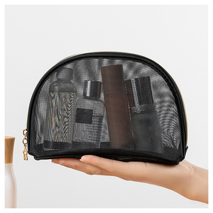 Offres Spéciales <span class=keywords><strong>Grenadine</strong></span> clair sac cosmétique trousse de maquillage avec fermeture éclair avec différentes tailles - Product Image 3