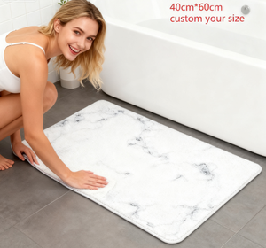<strong>Best</strong> SALE Foldable Fast Water Drying Super Absorbent Non-Slip Diatomaceous Diatomite Earth <strong>Bath</strong> <strong>Mats</strong> <strong>Stone</strong> <strong>Bath</strong> <strong>Mat</strong> for Bathroom - Product Image 2