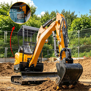 Mini-chargeuse compacte sur chenilles HTC24 pour la construction, les travaux de génie civil et l'aménagement paysager - Product Image 3