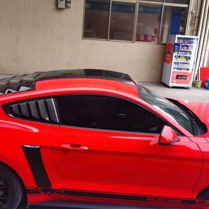 Exclusivo para Ford Mustang 2018-2023, Toma de Aire de <span class=keywords><strong>Techo</strong></span> de Fibra de Carbono, Pieza Decorativa para Carrocería, para Autos con Especificaciones Estadounidenses - Product Image 3