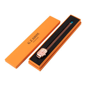 Caja de regalo de papel, embalaje de correa de reloj, logotipo personalizado, de lujo, novedad, venta al por mayor - Product Image 6