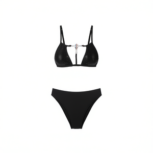 Costume da bagno intero taglie forti con controllo pancia, monokini sexy e coprente per la spiaggia, taglie 46 48 50 52, colori verde rosso giallo blu - Product Image 2