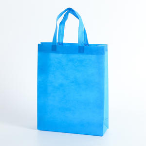 Vente en gros de sacs publicitaires recyclables non tissés sac à provisions de vêtements presse à chaud logo personnalisé pour l'épicerie emballage cadeau - Product Image 1