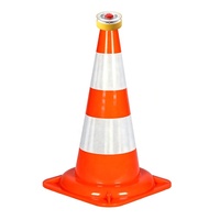 Phare de signalisation routière d'urgence à LED, balise clignotante de sécurité, cône de signalisation connecté GPS IoT ESIM