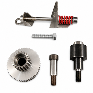 Pièces de transmission de moteur usinées sur mesure par CNC, arbre d'engrenage, ressort, goupille, boulon, assemblage, composants OEM pour moto - Product Image 1