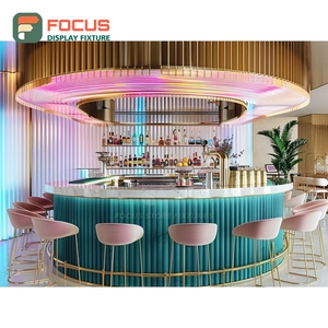 Luxury Coffee Display Rack Mug Cup Display <b>Shelf</b> Oak Grain Store Product Display Rack - Product Image 6