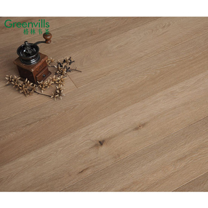 2023 vente chaude couleur claire chêne blanc européen plancher en bois d'ingénierie - Product Image 4