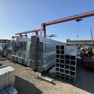 Китайский производитель, конкурентоспособная цена, горячая оцинкованная стальная квадратная прямоугольная труба 40x40 мм 120x120 мм - Product Image 2