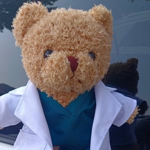 Peluche Ours Médecin Kawaii pour Jeu <span class=keywords><strong>de</strong></span> Rôle, Ours Infirmière en Peluche, Ours en Costume pour Jeu, Jouet en Peluche pour Enfants, Cadeau d'Anniversaire - Product Image 4