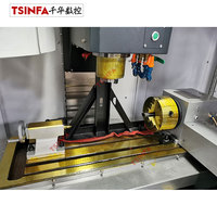 Fresadora CNC de la máquina de tamaño 1250*360mm TVK736 XK7136 cuatro eje BT40 Mitsubishi gsk control cnc Fresadora Vertical máquina