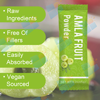 OEM/ODM Vente en gros Marque privée Naturel Halal Vegan Amla Poudre pour l'équilibre alimentaire Bio Amla Fruit Poudre