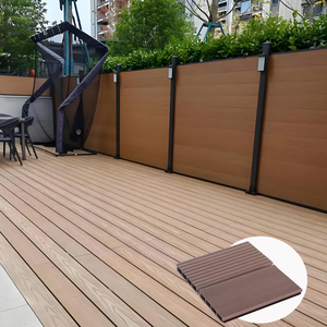 Tarima de WPC de Buena Calidad a Precio Bajo al por Mayor para una Fácil Instalación, Piso de WPC en Oferta, Decoración de Pisos con Certificado CE - Product Image 2