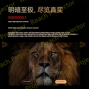 RC 2026 XGIMI V10 <b>Projector</b> 6000CVIA Ultra-High Brightness 4K Laser <b>Projector</b> Smart <b>Projector</b> Supports Optical zoom <b>3D</b> <b>Projector</b> - Product Image 5