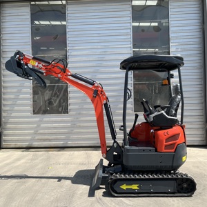 China Top Brand New Mini Digger 9017FZTS Excavadora sobre orugas con 0.045cbm Bucket y 11.8kw Kubota Engine Power para la venta - Product Image 3