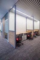 Mur modulaire en verre de rythme de cloison d'installation facile de bureau