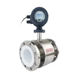 6 Size 2 3 4 6 8 10 Inch Electromagneitc Flow Meter Magnetic Flow Meter