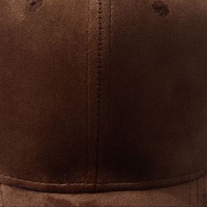 Custom Velvet 6 Panel <b>Baseball</b> <b>Cap</b> Women Men Embroidery Logo Custom Velvet <b>Cap</b> - Product Image 4