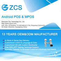 Dispositivo MPOS Portátil ZCS Z70, Lector de Tarjetas con Chip para Dispositivos con Sistema IOS y Android, Sistema POS