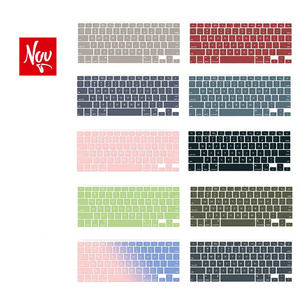 Protecteur de <span class=keywords><strong>clavier</strong></span> pour nouveau <span class=keywords><strong>MacBook</strong></span> <span class=keywords><strong>Pro</strong></span> 14 16 2021 A2442 A2485, housse en silicone, étanche à l'eau et à la poussière, Version européenne, Film de <span class=keywords><strong>protection</strong></span> - Product Image 2
