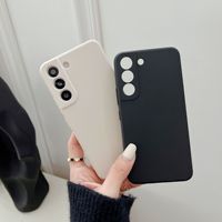Funda de Silicona Líquida TPU para Teléfono Samsung Galaxy S23 S22 S21 Ultra Note 20 Pro A03 A53 A12 A13 A33 A73 A03s