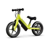 Vélo d'équilibre électrique élégant pour enfants, vélo à pousser, vélo électrique, jouet à roulettes 100W24V, longue autonomie